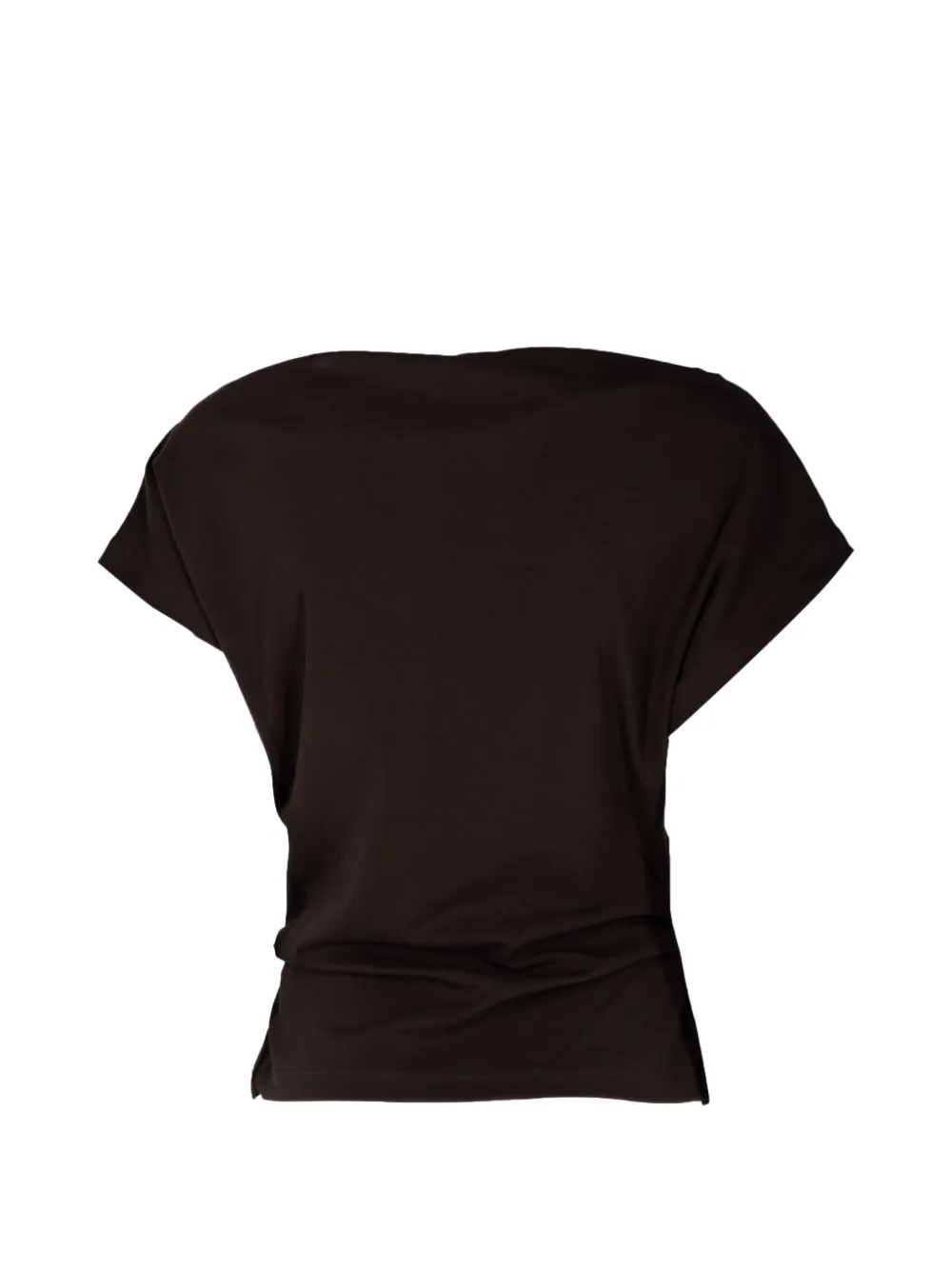 Closed Off-shoulder blouse Bruin