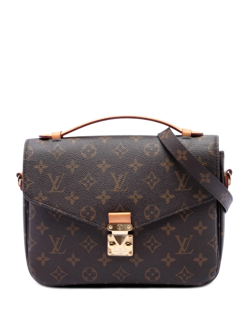 Louis Vuitton Pre-Owned 2019 Monogram Pochette Metis satchel - Marrone