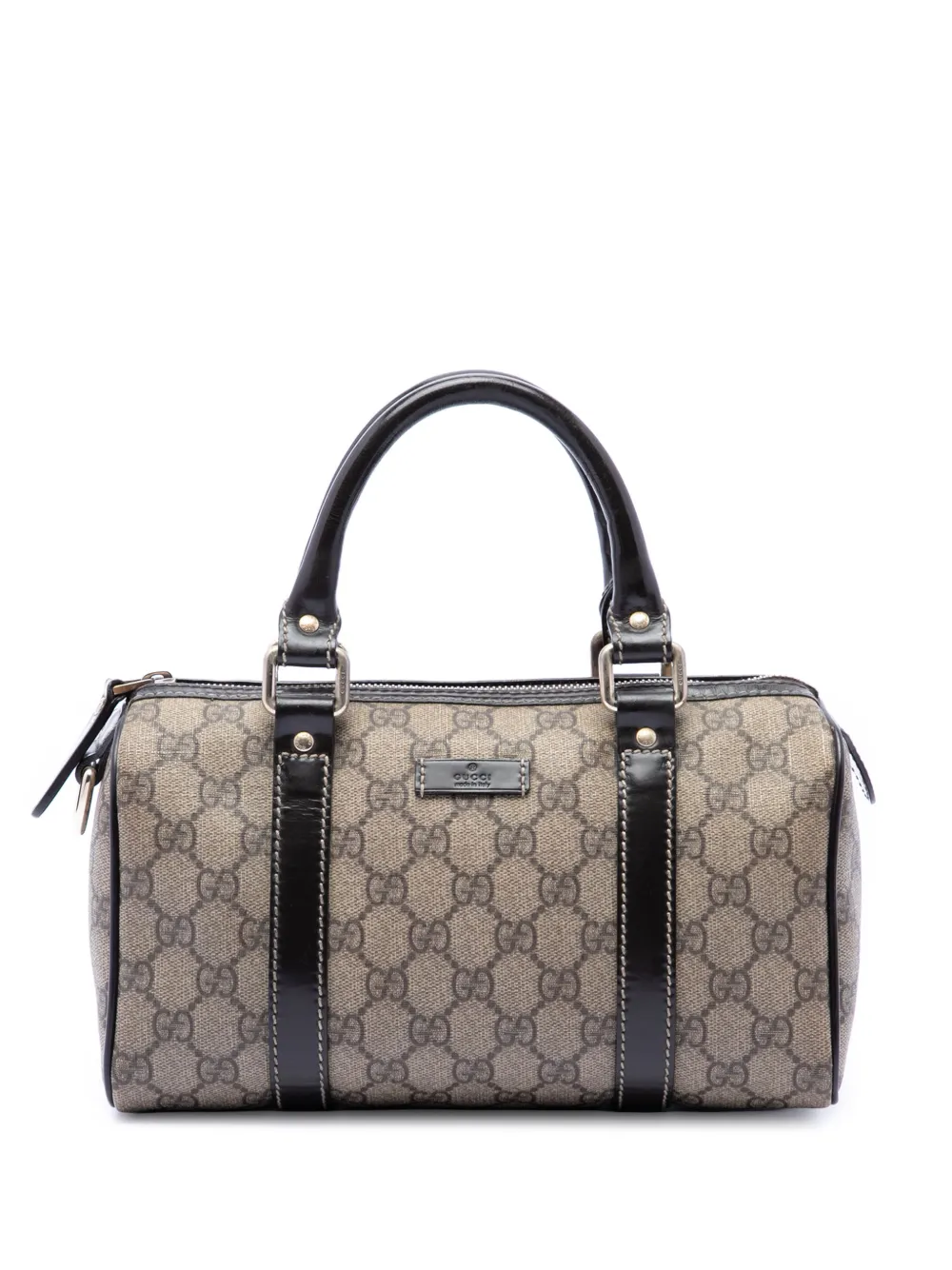 Gucci Pre-Owned 2016-2026 Small GG Supreme Joy boston bag - Toni neutri