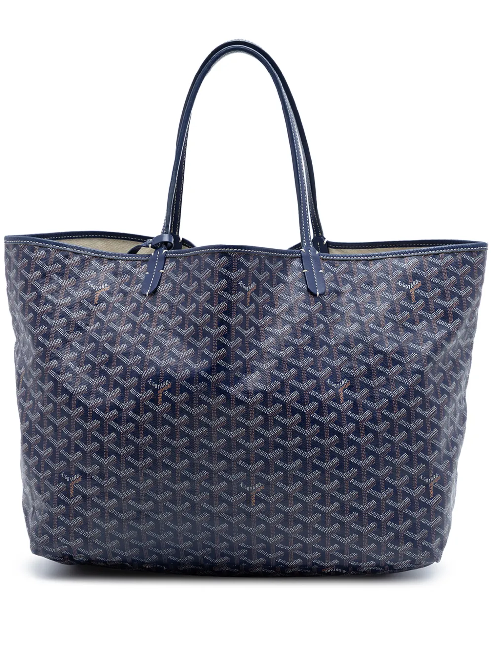 Goyard Pre-Owned 2011 Goyardine Saint Louis GM Tote Bag - Blau