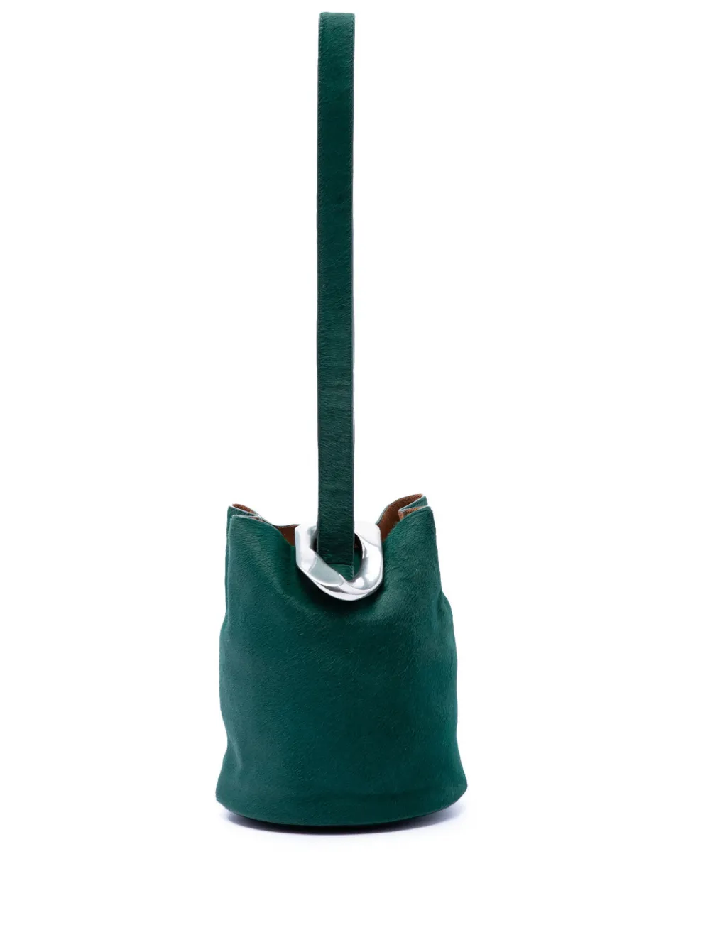 Bottega Veneta Pre-Owned 2012-2026 Small Pony Hair Drop bucket bag - Verde