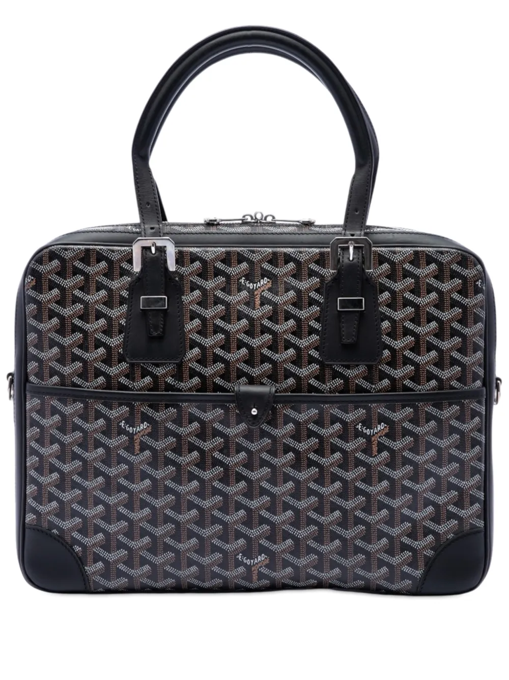 Goyard Pre-Owned 2017 Goyardine Ambassade PM Clutch - Schwarz