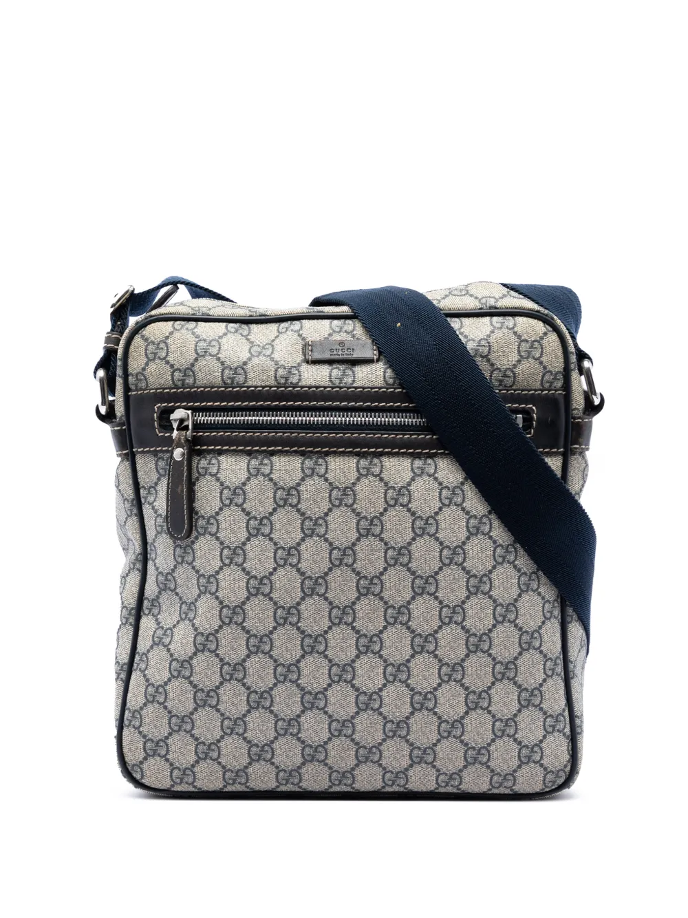 Gucci Pre-Owned 2016-2026 GG Supreme crossbody bag - Toni neutri