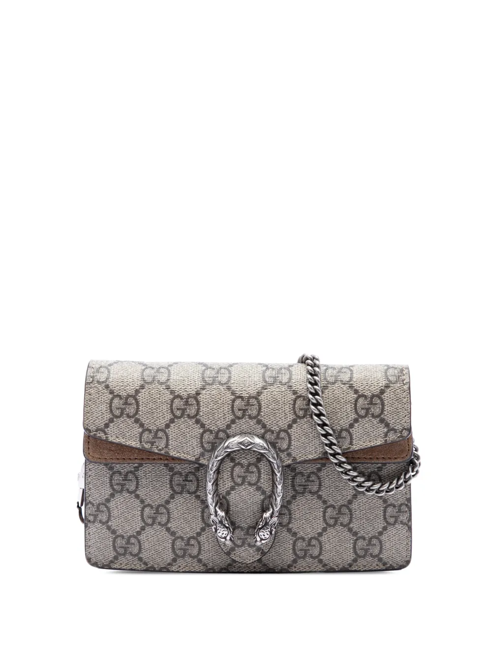 Gucci Pre-Owned 2016-2026 Mini GG Supreme Dionysus crossbody bag - Neutrals