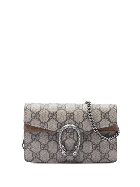 Gucci Pre-Owned bolsa crossbody Dionysus mini de lona GG Supreme 2016-2026