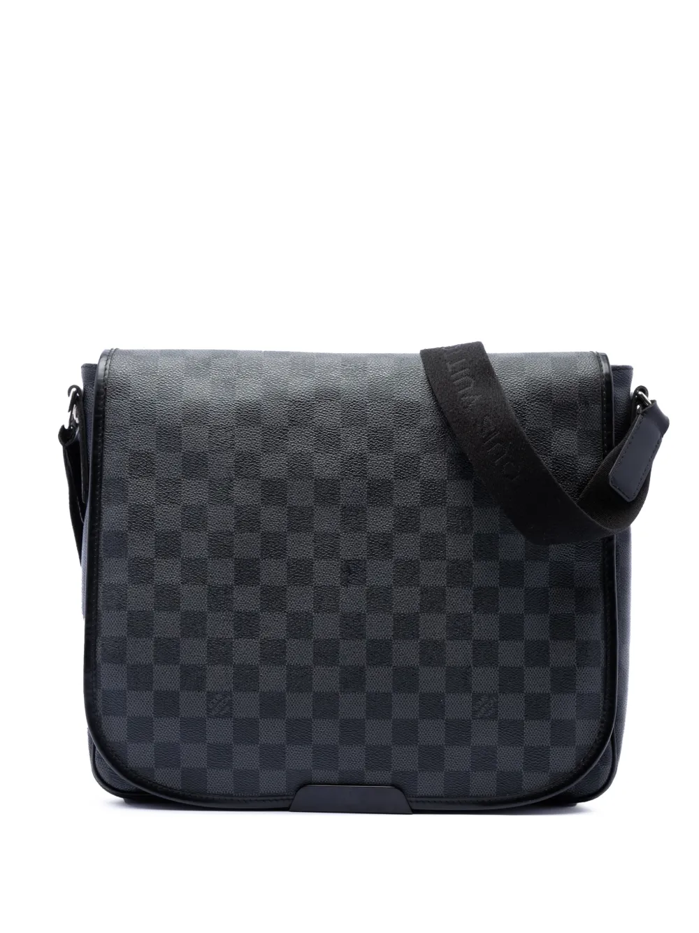 Louis Vuitton Pre-Owned 2011 Damier Graphite Daniel MM crossbody bag - Nero