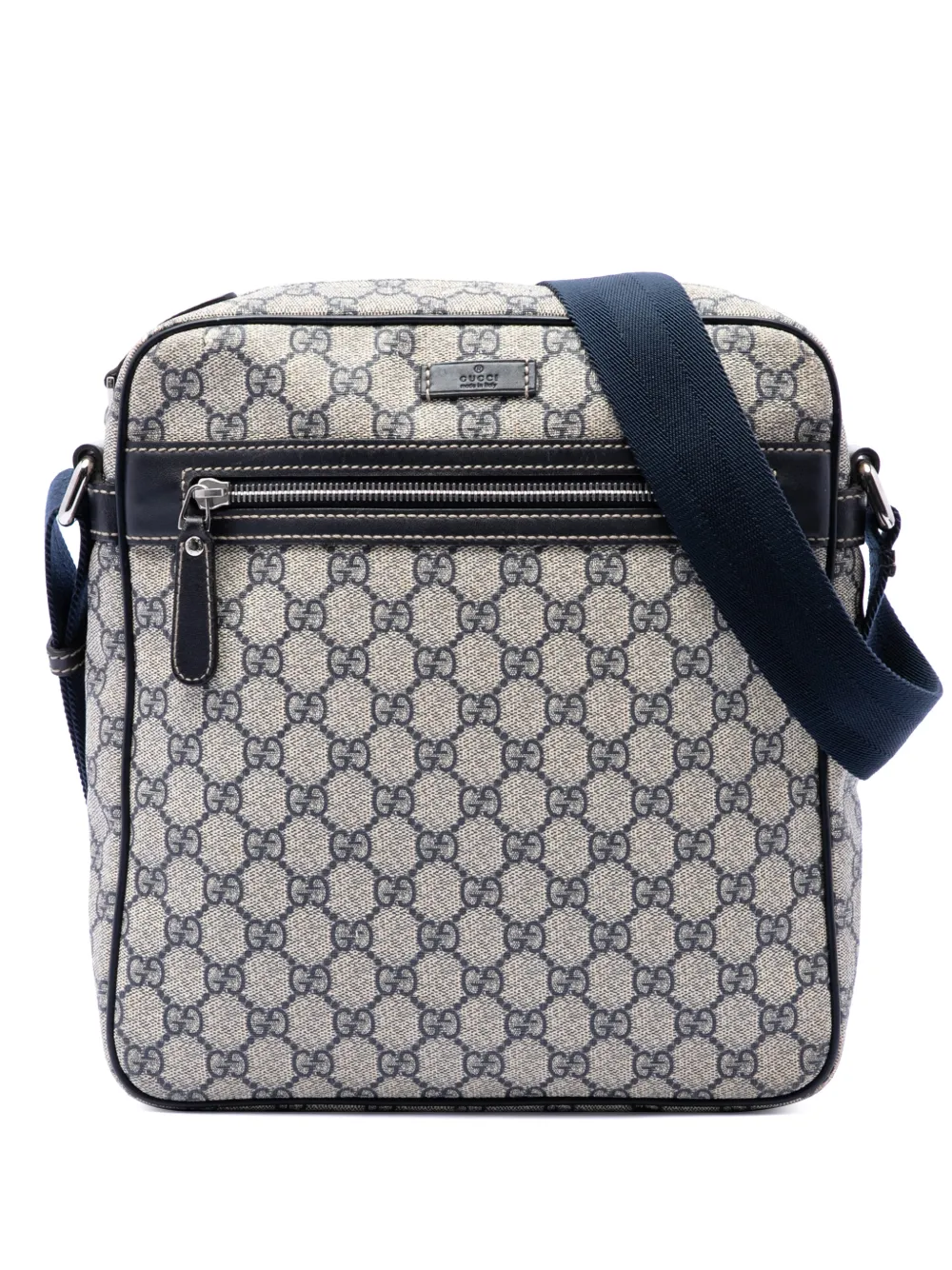 Gucci Pre-Owned 2016-2026 GG Supreme crossbody bag - Toni neutri