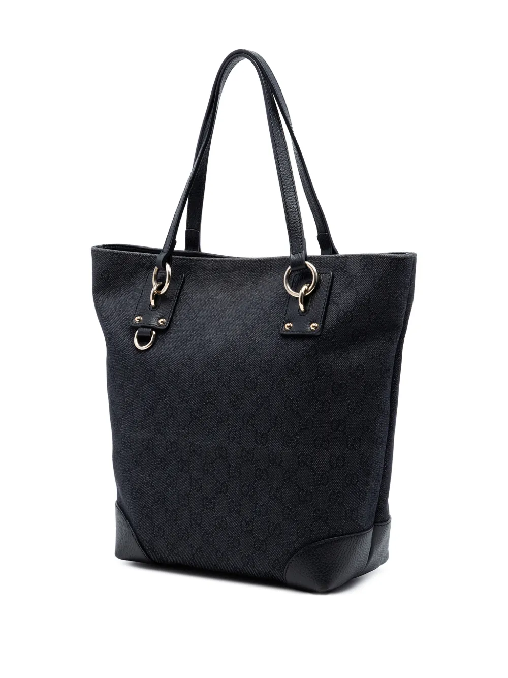 Gucci Pre-Owned 2016-2026 GG デニムチャーム ハンドバッグ