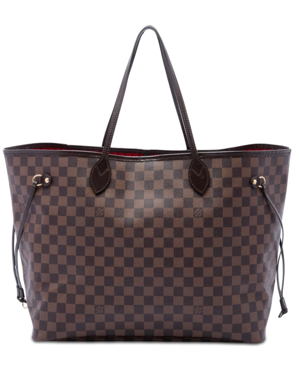 Louis Vuitton Pre-Owned 2014 Damier Ebene Neverfull GM tote bag - Marrone