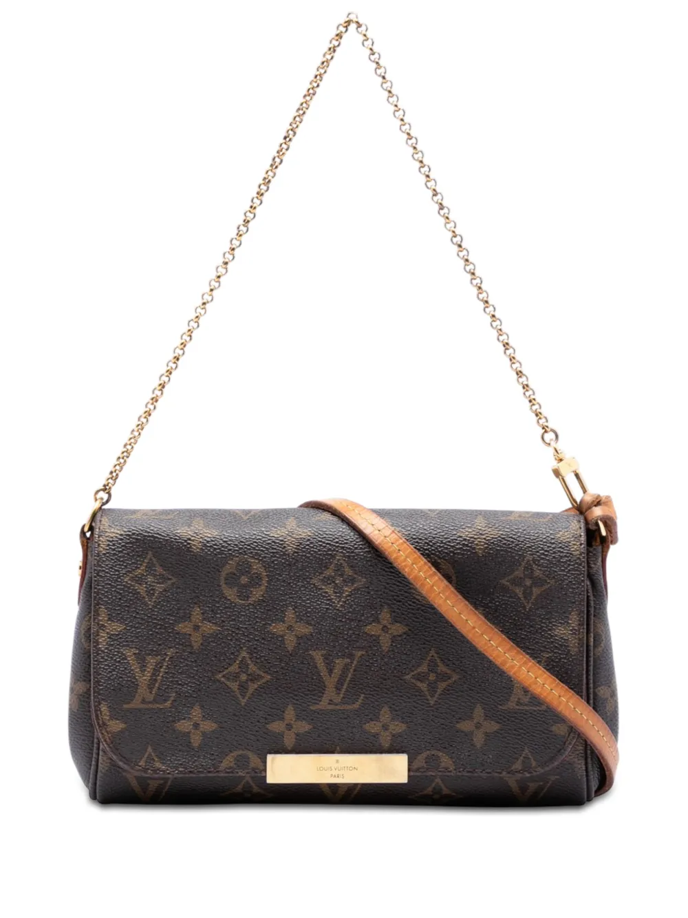 Louis Vuitton Pre-Owned 2014 Monogram Favorite MM satchel - Marrone