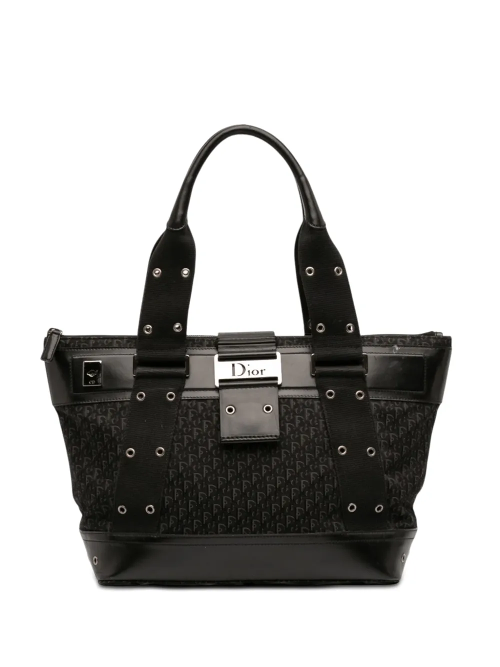 Christian Dior Pre-Owned 2002 Diorissimo Trotter Canvas Street Chic Columbus tote bag - Black