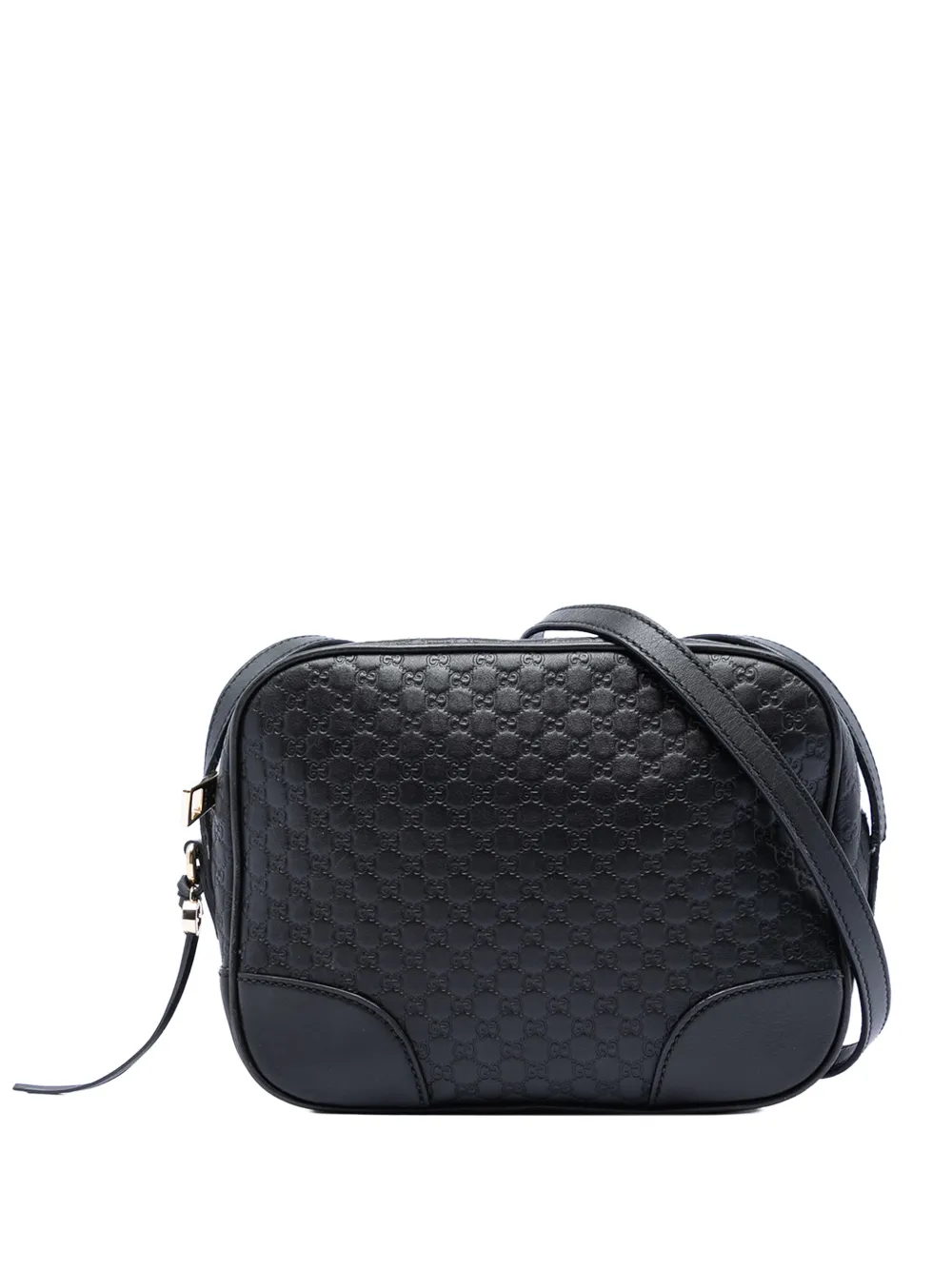 Gucci Pre-Owned 2016-2026 Microguccissima Bree crossbody bag - Nero