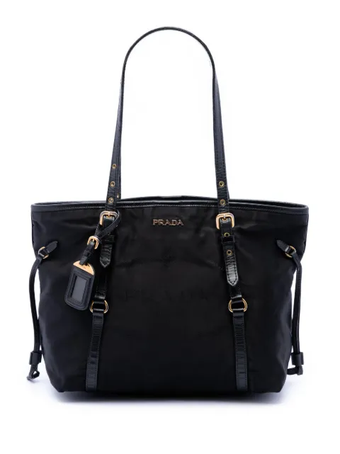 Prada Pre-Owned 2010-2026 Tessuto Canapa Logo tote bag