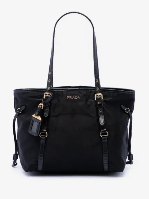 Prada Pre-Owned 2010-2026 Tessuto Canapa Logo tote bag