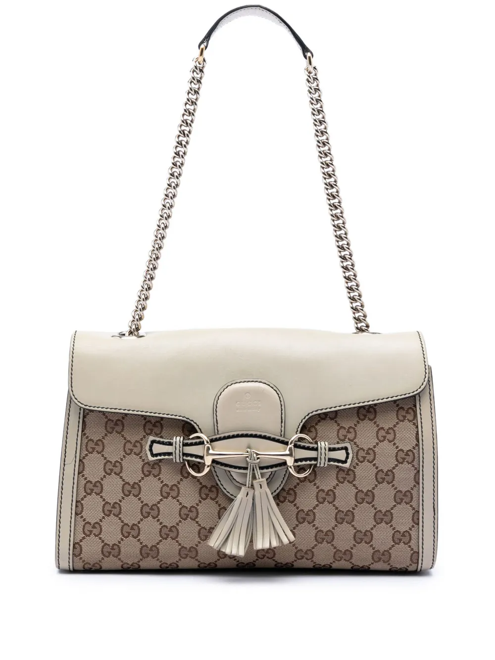 Gucci Pre-Owned 2016-2026 Medium GG Canvas Emily shoulder bag - Toni neutri