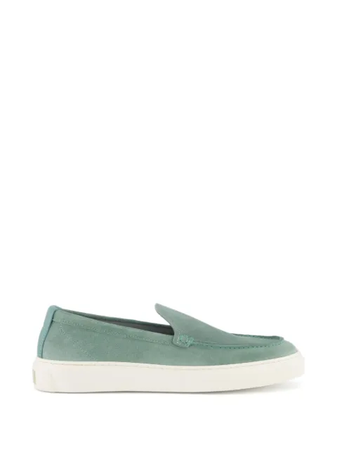 Woolrich suede slip-on loafers