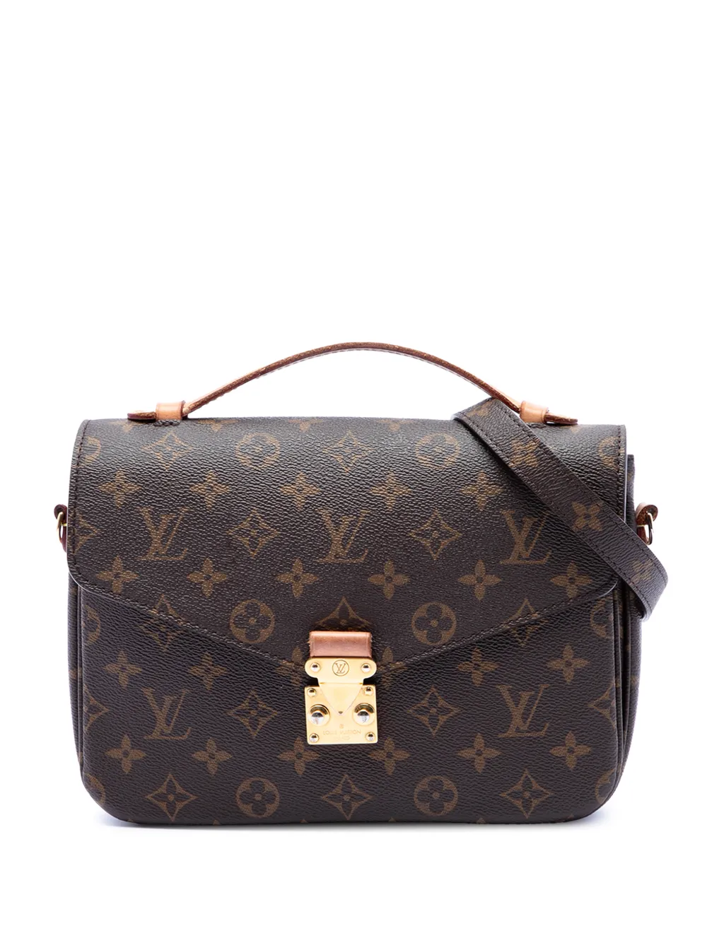 Louis Vuitton Pre-Owned 2020 Pochette Metis Satchel-Tasche - Braun