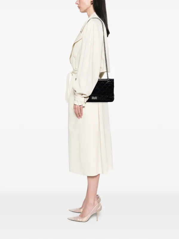 CHANEL Pre-Owned 2010-2011 Quilted Aged Calfskin Reissue 2.55