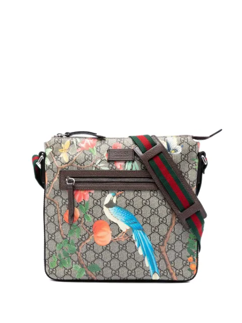 Gucci Pre-Owned bandolera Tian con motivo GG Supreme y tribanda Web 2016-2026