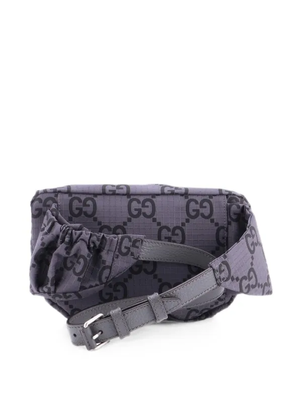 GUCCI グッチ GGリップストップ ベルトバッグ 新品未使用 Gucci Pre-Owned リップストップ GGナイロン＆レザー ベルトバッグ