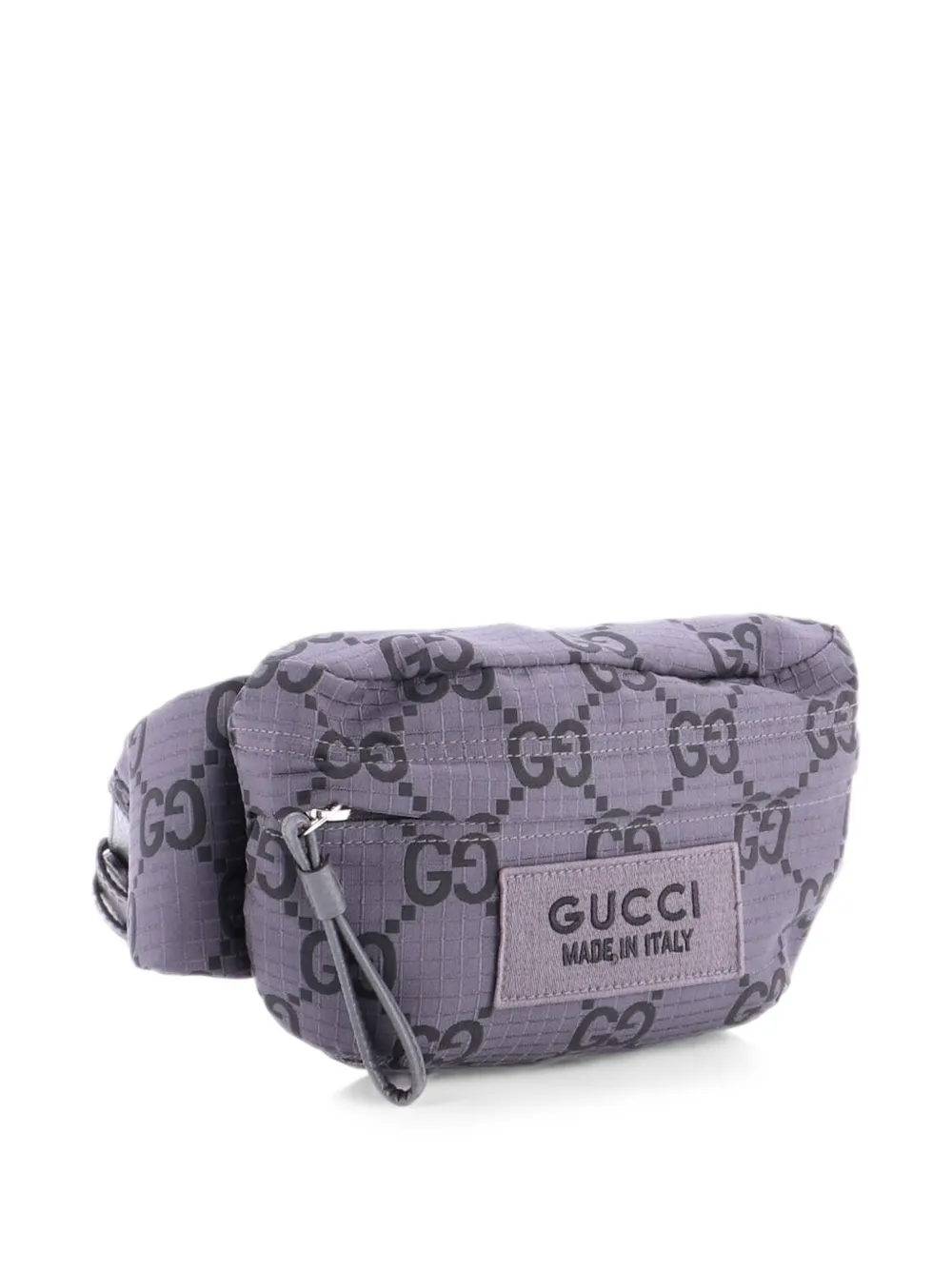 Gucci Pre-Owned リップストップ GGナイロン＆レザー ベルトバッグ 
