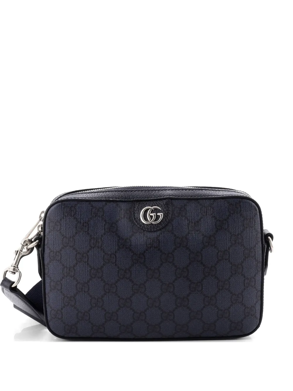 Gucci Pre-Owned Ophidia Zip Wristlet Shoulder Bag GG Coated Canvas Small crossbody bag - Blu