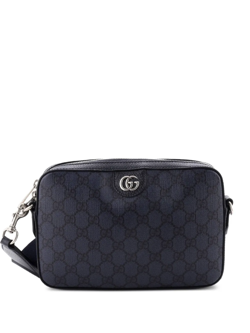 Gucci Pre-Owned Ophidia Zip Wristlet Shoulder Bag GG Coated Canvas Small crossbody bag - Blu