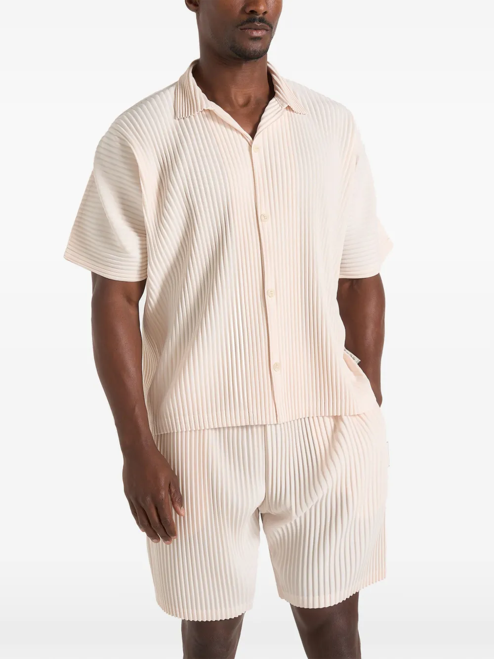 Manière De Voir Crema-camicia Justin - Toni neutri