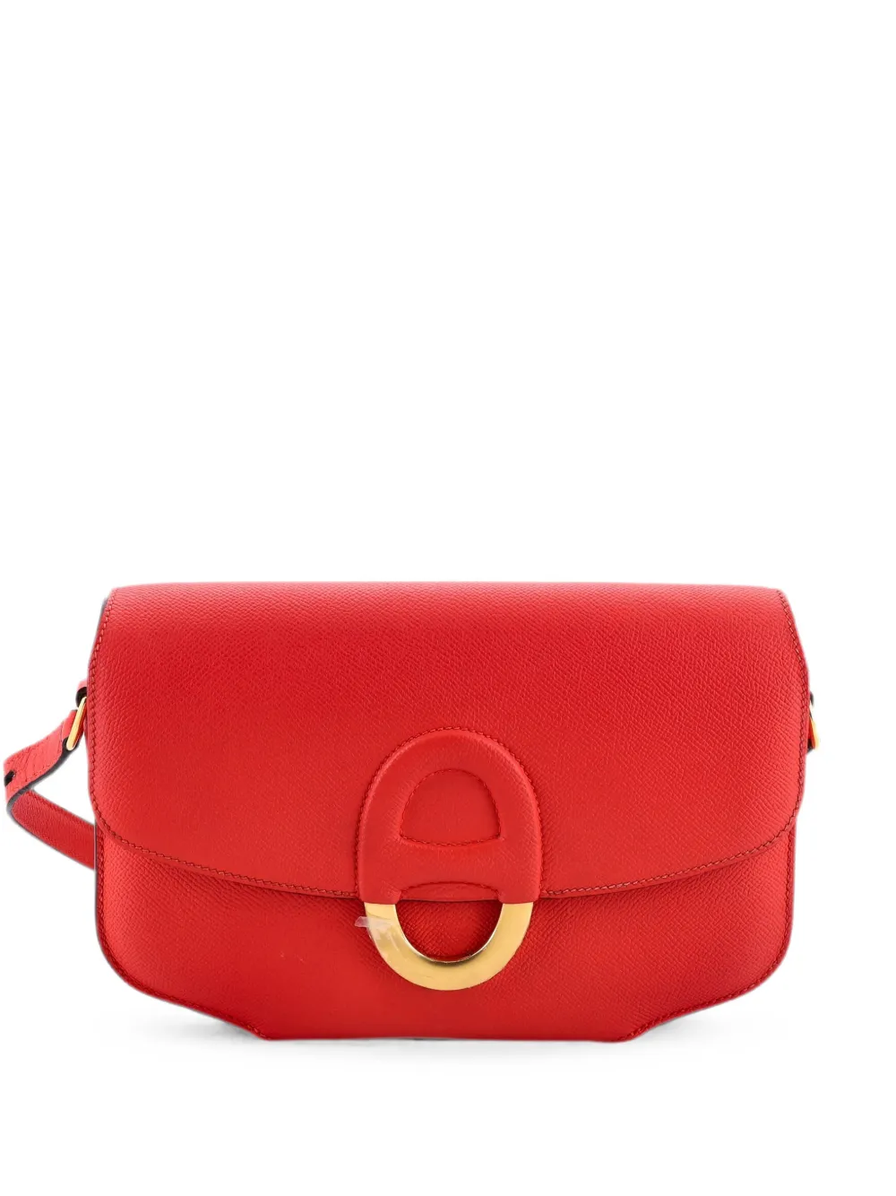 Hermès Pre-Owned Cherche Midi Epsom Schultertasche 25cm - Rot