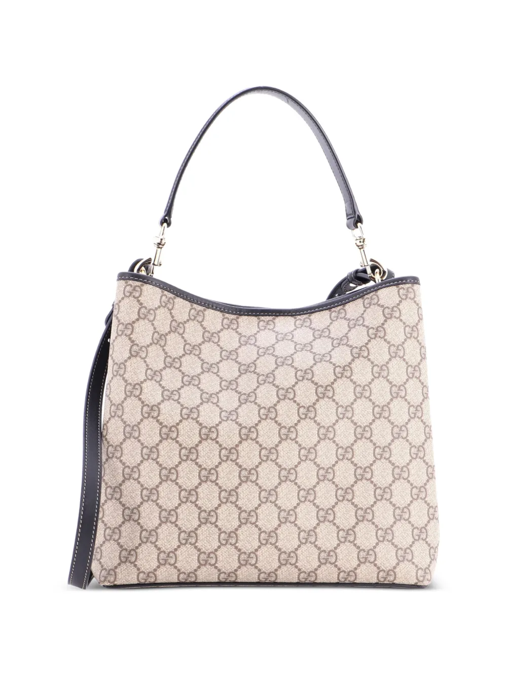 Gucci Pre-Owned GG Emblem GG Coated Canvas Medium bucket bag - Brown
