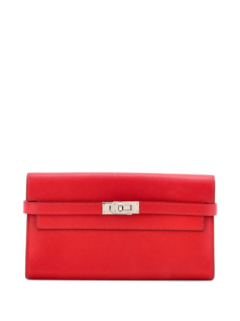 Hermès Pre-Owned Kelly Wallet Epsom Long small wallets - Rot