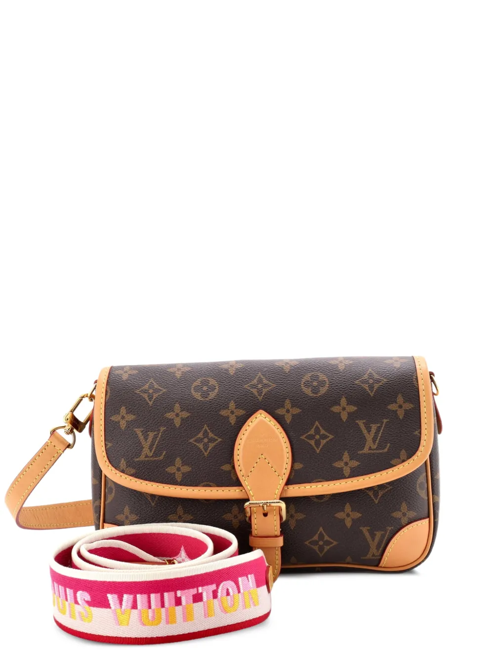 Louis Vuitton Pre-Owned Diane NM Handbag Monogram Canvas crossbody bag - Brown