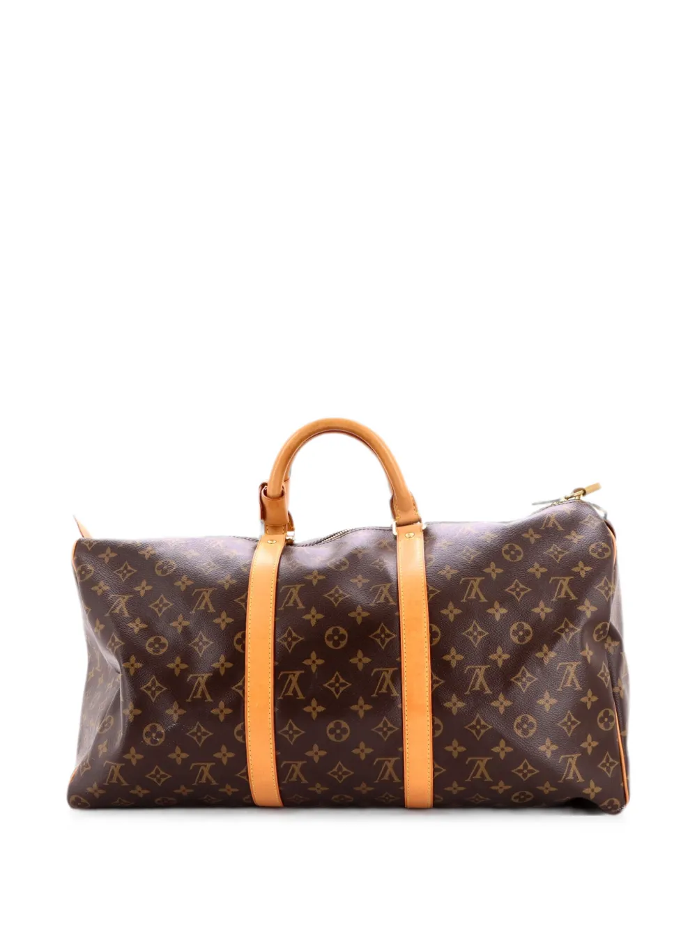 Louis Vuitton Pre-Owned Keepall Bag Monogram Canvas 50 travel bag - Marrone