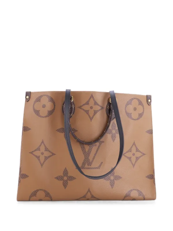 Louis Vuitton Pre-Owned OnTheGo Reverse Monogram Giant GM Tote Bag
