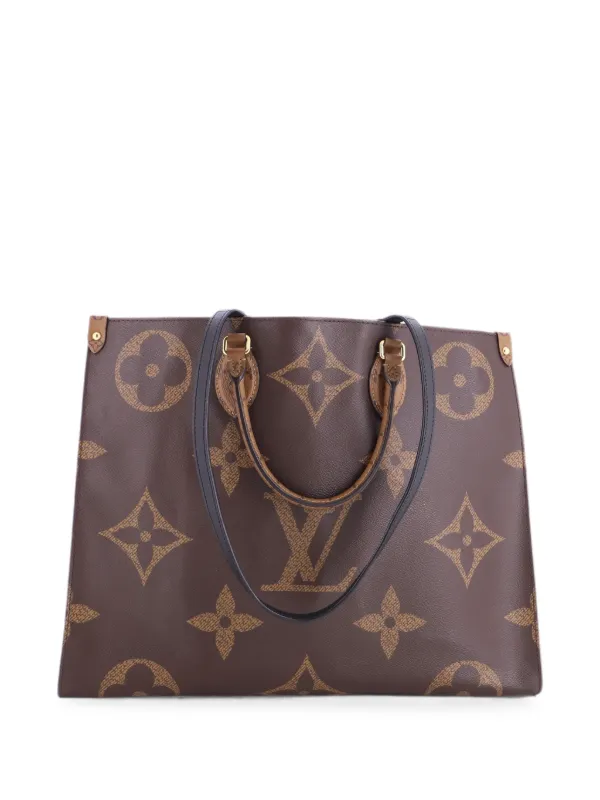 Louis Vuitton Pre-Owned OnTheGo Reverse Monogram Giant GM Tote Bag
