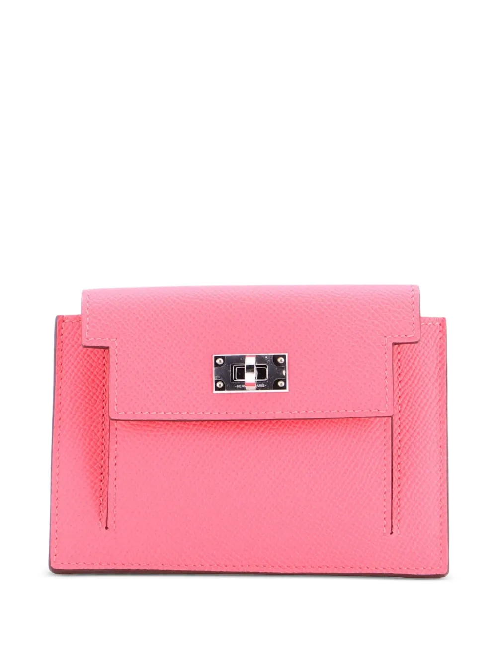 Hermès Pre-Owned Kleines Kelly Pocket Compact Epsom Portemonnaie - Rosa