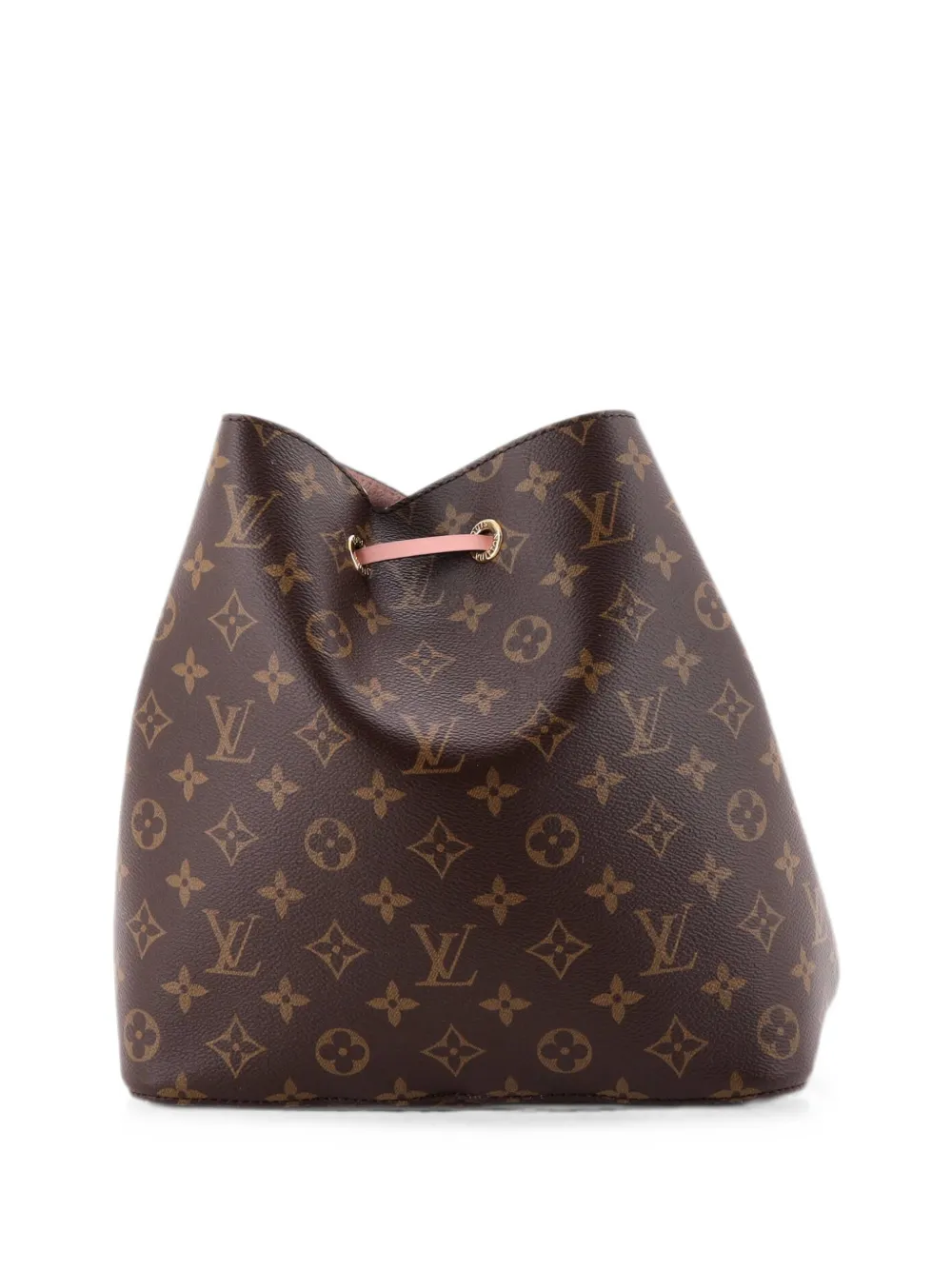 Louis Vuitton Pre-Owned Borsa a secchiello NeoNoe MM in pelle e tela con monogramma - Marrone