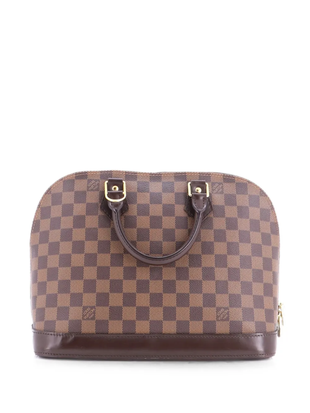 Louis Vuitton Pre-Owned PM Alma Handbag Damier Satchel-Tasche - Braun