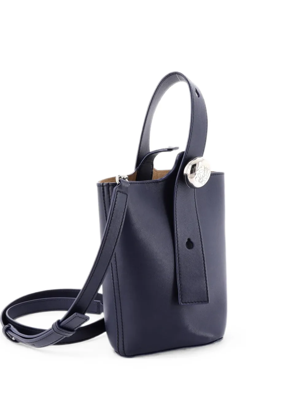 Loewe Pre-Owned Pebble Leather bucket bag - Blue