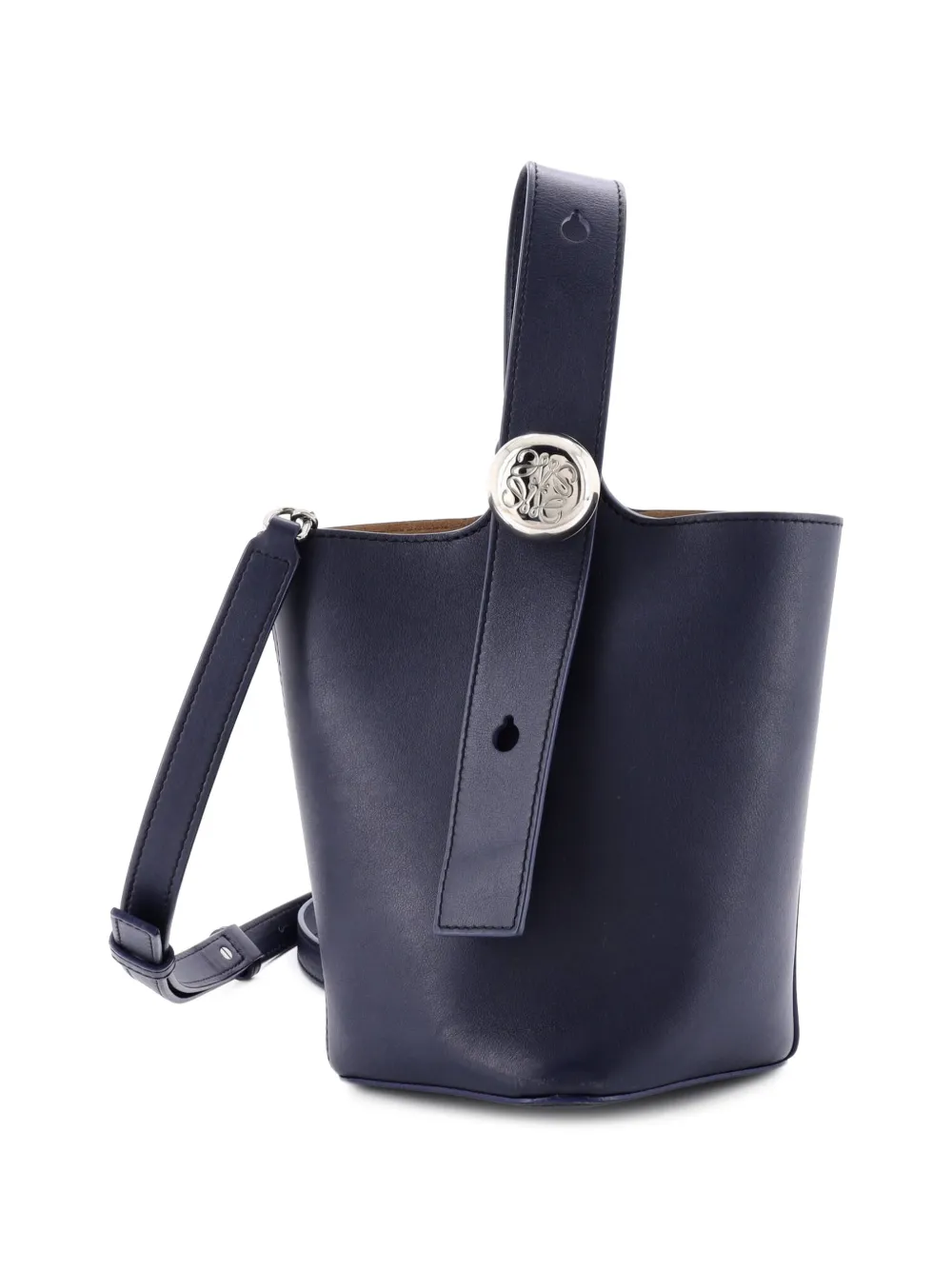 Loewe Pre-Owned Borsa a secchiello in pelle - Blu