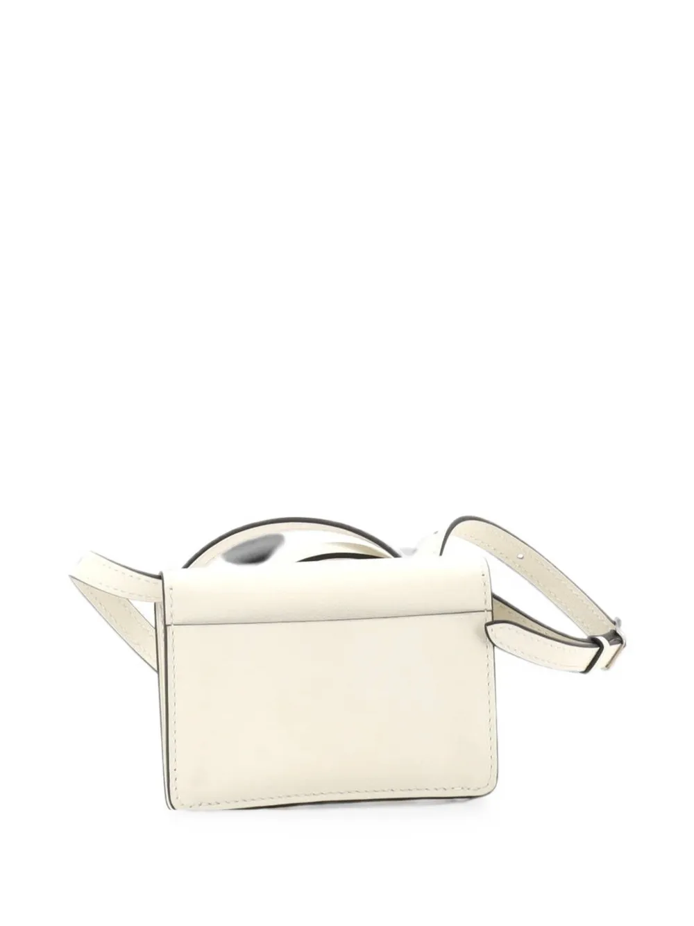  Hermès Pre-owned Borsa A Tracolla Chien Card Holder With Strap Swift And Chevre Mysore - Toni Neutri 