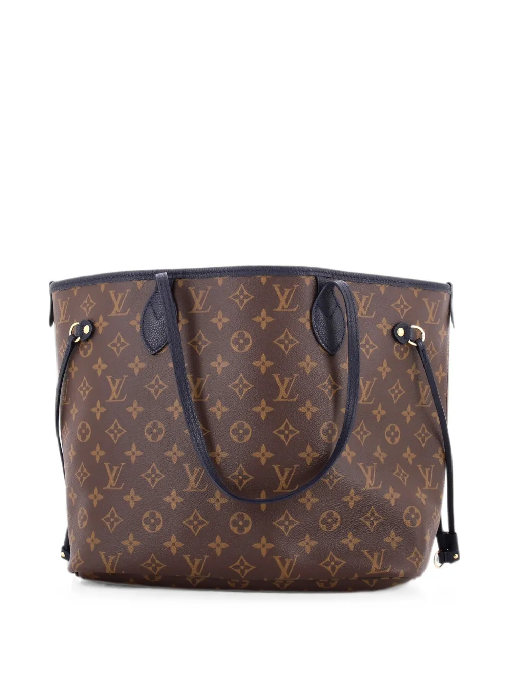 Louis Vuitton Pre-Owned Borsa tote Neverfull Inside Out MM in tela con monogramma e pelle - Blu