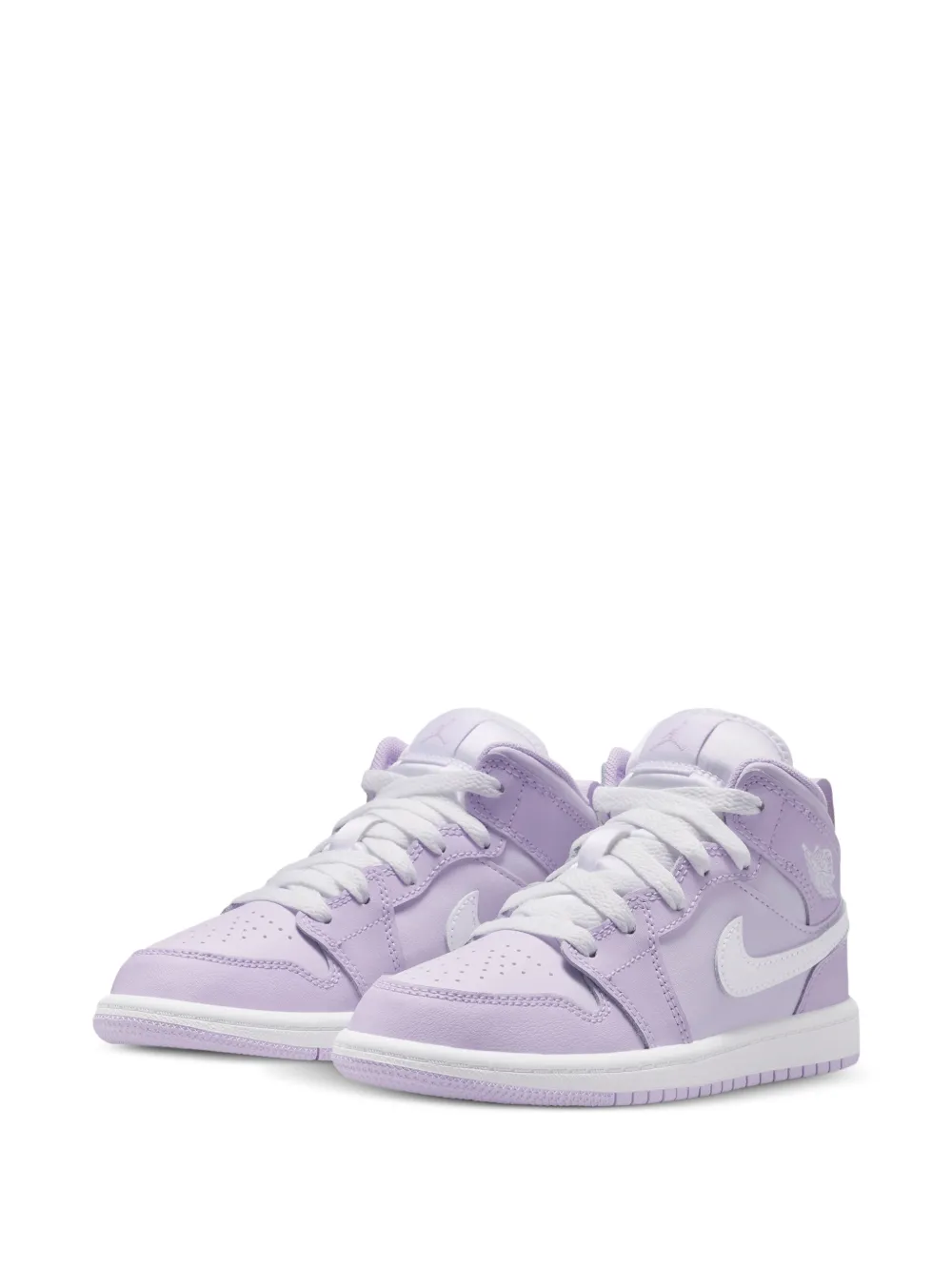 Jordan Kids Jordan 1 Mid sneakers Paars
