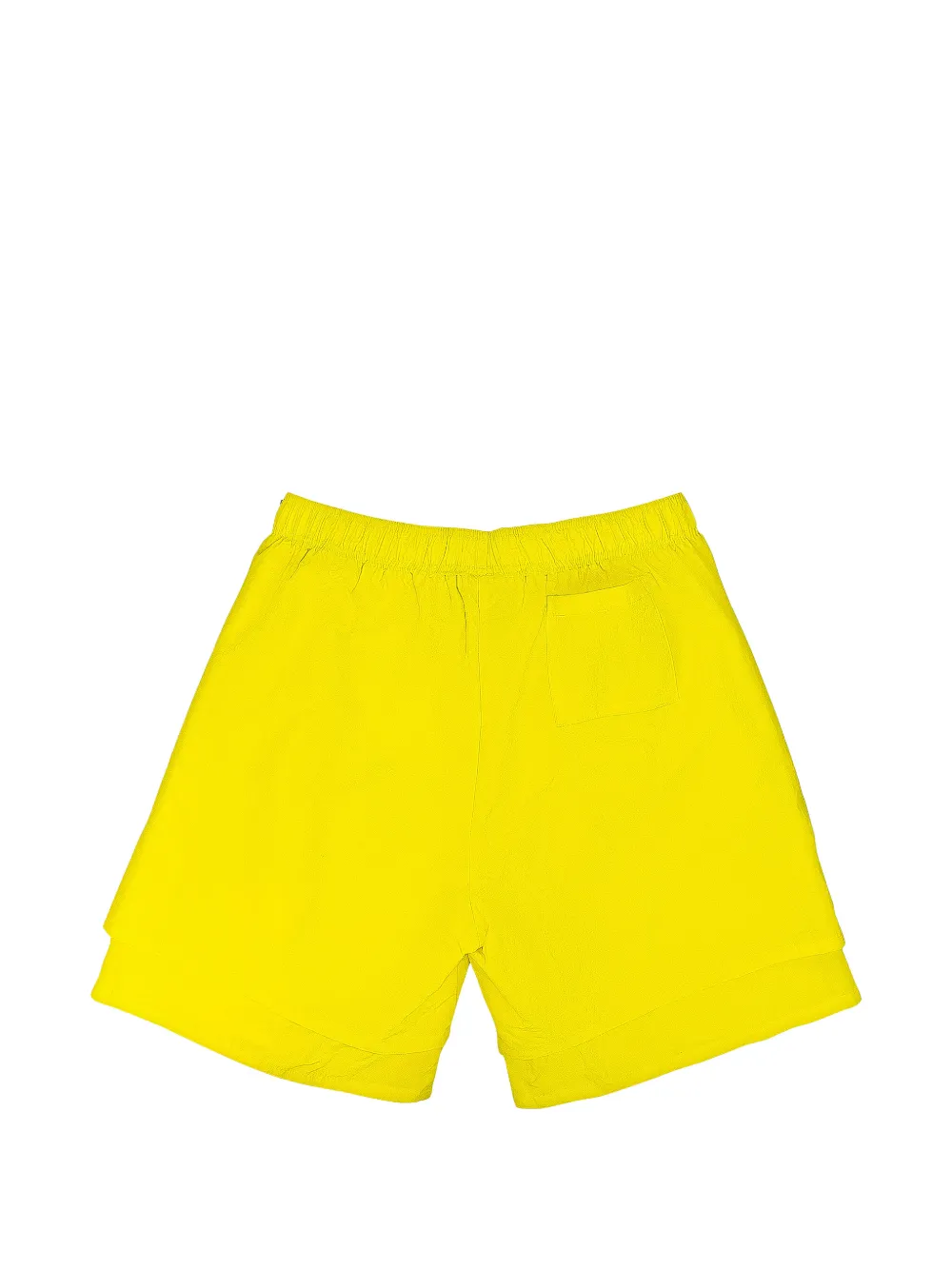 SP5DER OG gelaagde shorts Geel