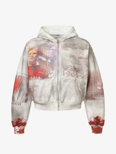 Vale graphic-print hoodie