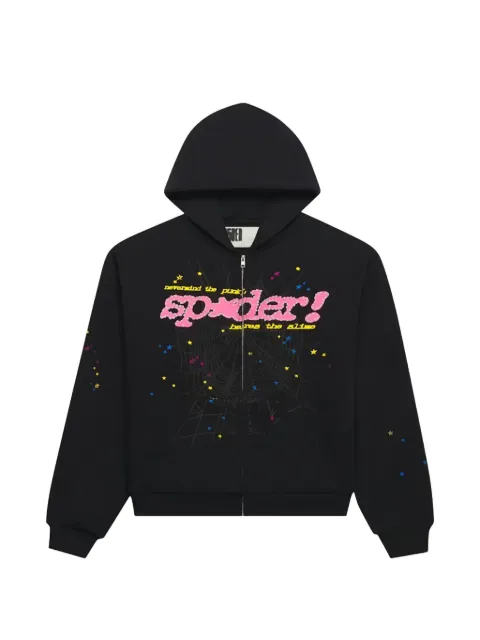 SP5DER Punk V2 zip-up hoodie
