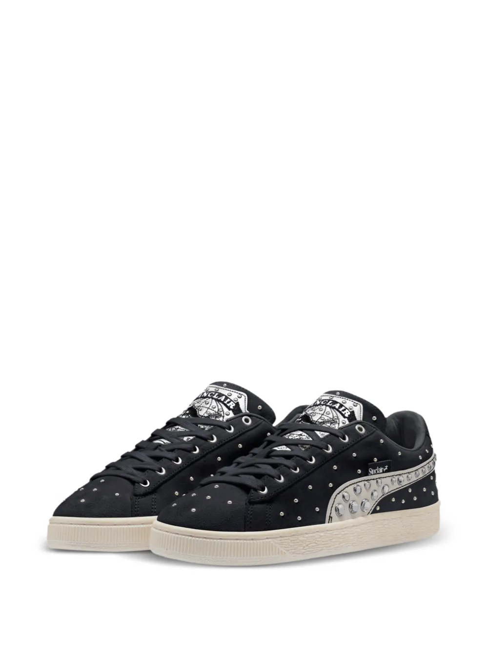 PUMA x Sinclair sneakers verfraaid met kristallen Zwart