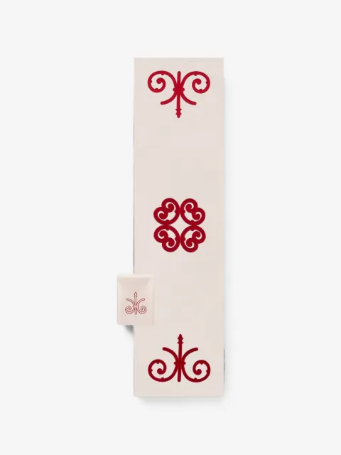 DYVOSHYV Royal Banquet embroidered table linen set (set of three)