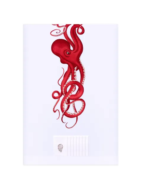 DYVOSHYV Octopus's Hospitality Tischdecke und Servietten (9er-Set)