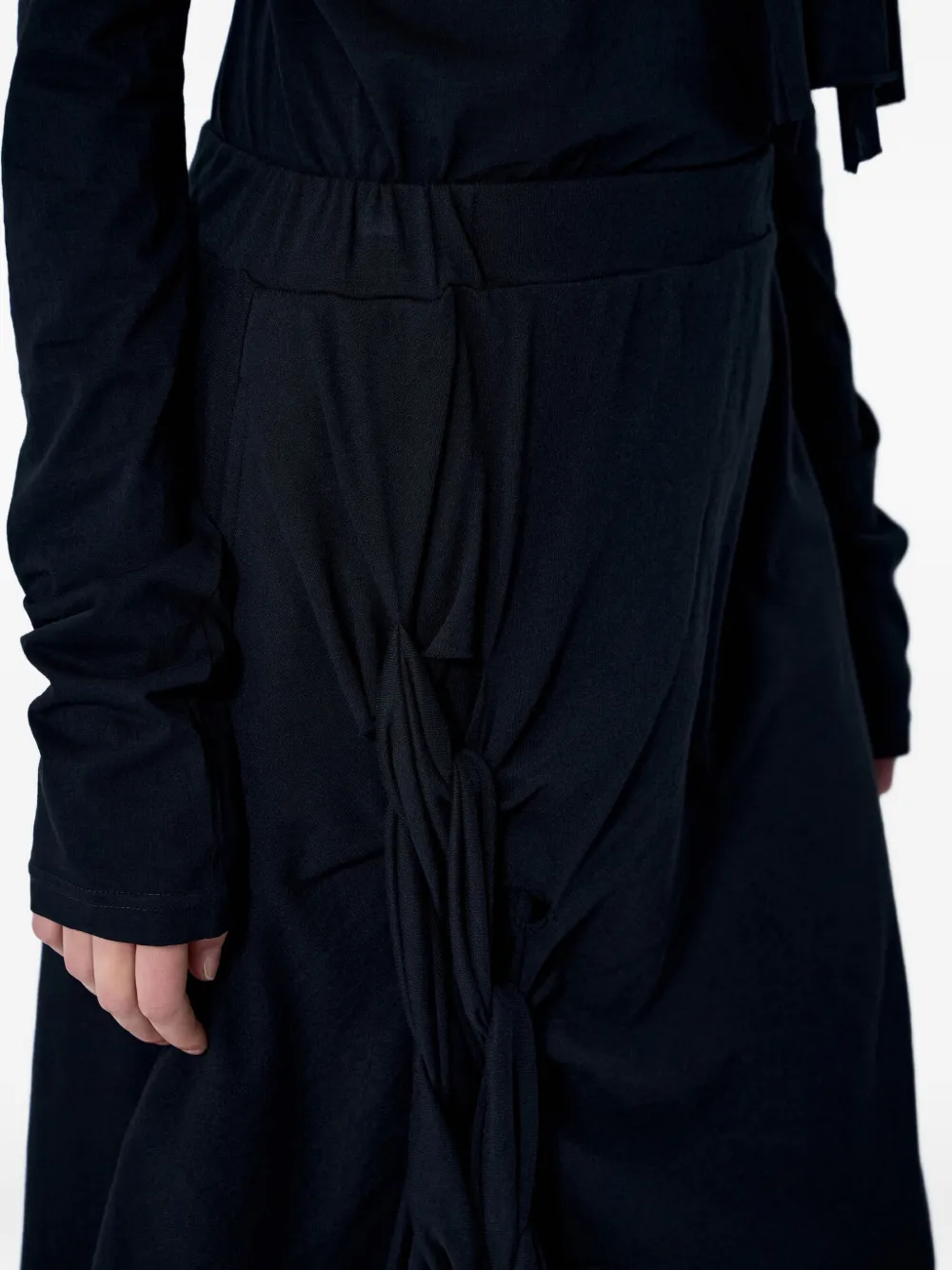 Yohji Yamamoto Asymmetrische rok Zwart